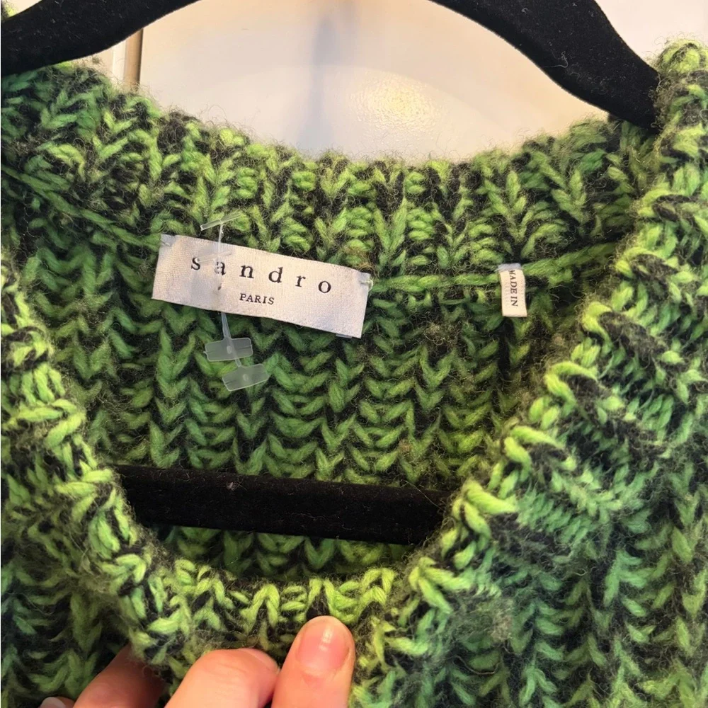 Sandro Acid Marled Sweater - Picture 5 of 5